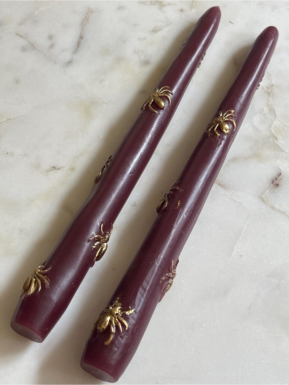 Spider Taper Candles from Anthropologie.